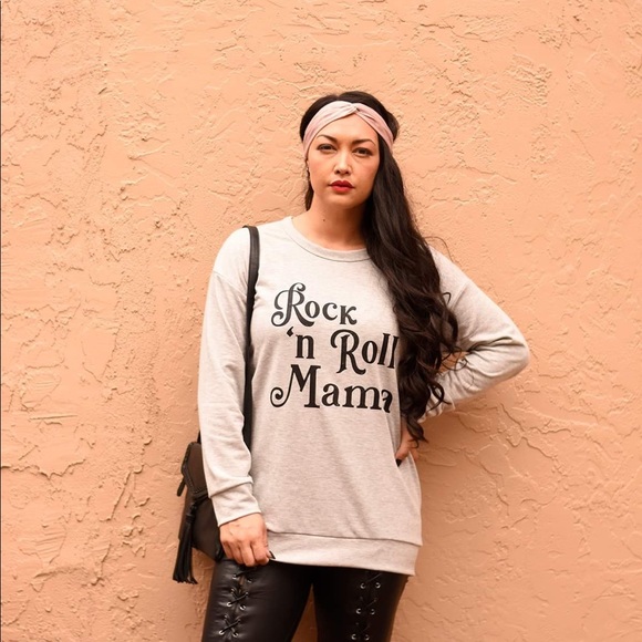 Rock N Roll Mama Sweatshirt - Picture 4 of 6
